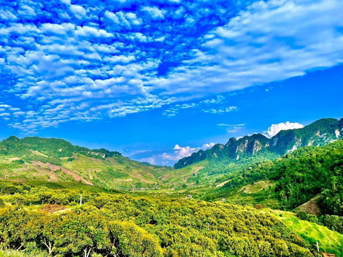 Muong Sang Farmstay Moc Chau Eksteriør bilde