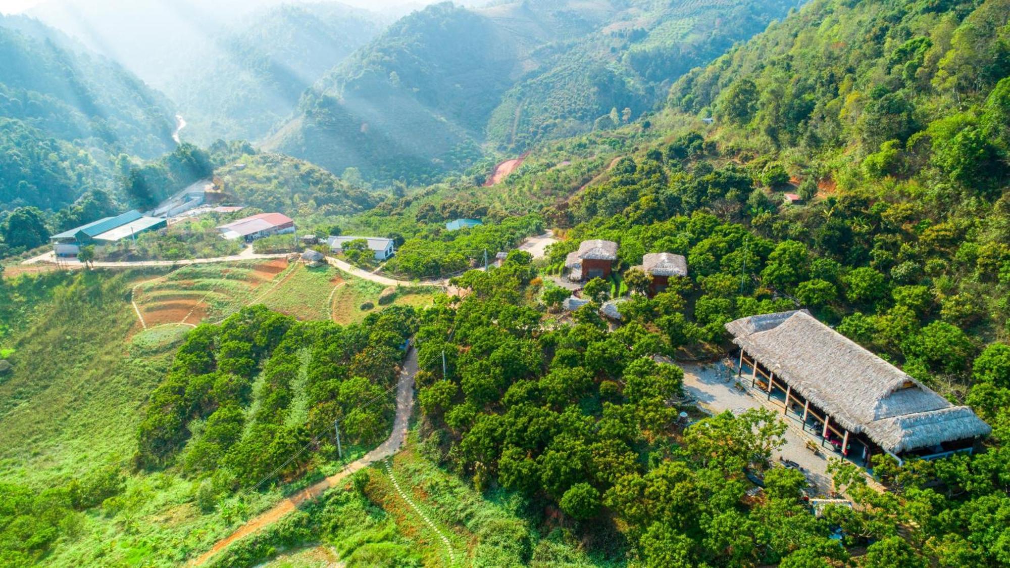 Muong Sang Farmstay Moc Chau Eksteriør bilde